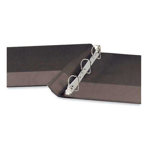 Slant D-ring View Binder, 3 Rings, 0.5" Capacity, 11 X 8.5, Black.