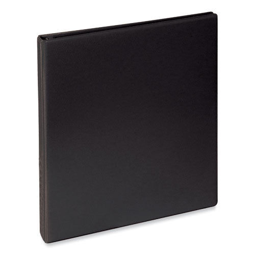 Slant D-ring View Binder, 3 Rings, 0.5" Capacity, 11 X 8.5, Black.