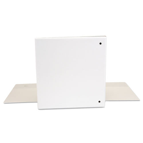 Slant D-ring View Binder, 3 Rings, 1.5" Capacity, 11 X 8.5, White.