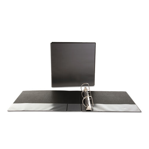 Slant D-ring View Binder, 3 Rings, 2" Capacity, 11 X 8.5, Black.