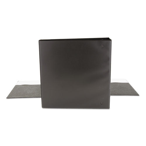 Slant D-ring View Binder, 3 Rings, 2" Capacity, 11 X 8.5, Black.