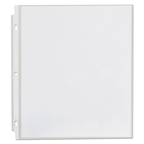 Standard Sheet Protector, Economy, 8.5 X 11, Clear, 200/box.