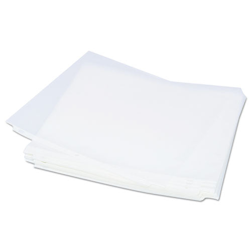 Top-load Poly Sheet Protectors, Std Gauge, Nonglare, Clear, 50/pack.