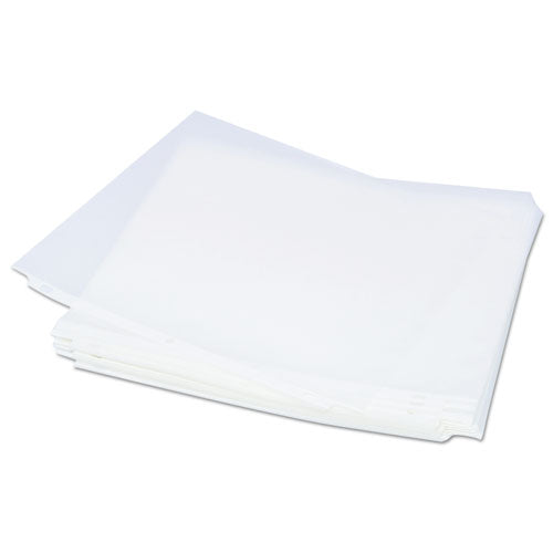 Top-load Poly Sheet Protectors, Nonglare, Economy, Letter, 200/box