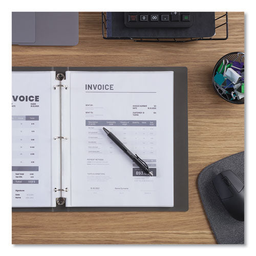 Top-load Poly Sheet Protectors, Heavy Gauge, Clear, 50/pack.