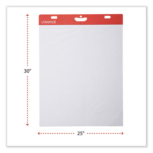 Self-stick Easel Pad, Unruled, 25 X 30, White, 30 Sheets, 2/carton.