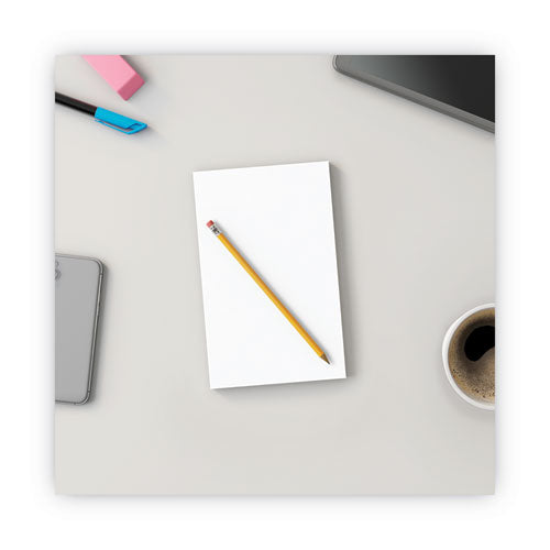 Scratch Pads, Unruled, 5 X 8, White, 100 Sheets, 12/pack.