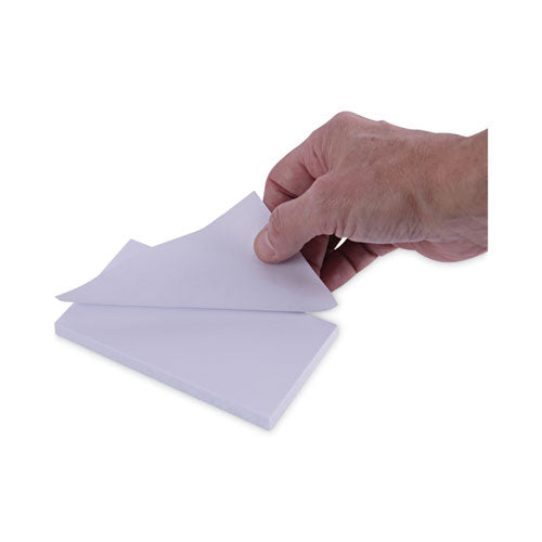 Scratch Pad Value Pack, Unruled, 3 X 5, White, 100 Sheets, 180/carton.