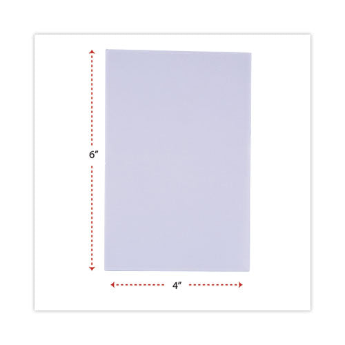 Scratch Pad Value Pack, Unruled, 4 X 6, White, 100 Sheets, 120/carton.