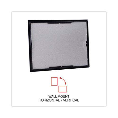 All Purpose Document Frame, 8.5 X 11 Insert, Black, 3/pack.