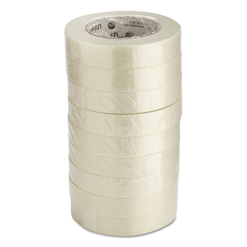 190# Medium Grade Filament Tape, 3" Core, 24 Mm X 54.8 M, Clear.