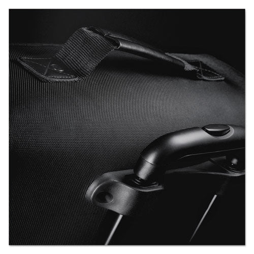 Classic Rolling Overnighter Case, Fits Devices Up To 15.6", Ballistic Polyester,16.14 X 6.69 X 13.78, Black