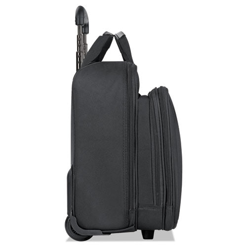 Classic Rolling Case, Fits Devices Up To 17.3", Polyester, 17.5 X 9 X 14, Black.