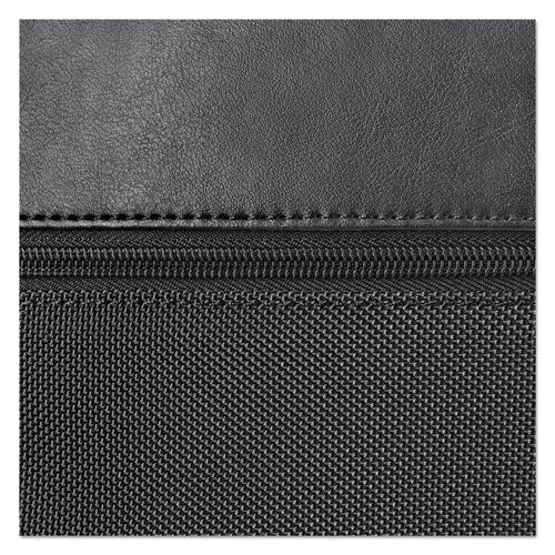 Classic Smart Strap Briefcase, Fits Devices Up To 16", Ballistic Polyester, 17.5 X 5.5 X 12, Black.
