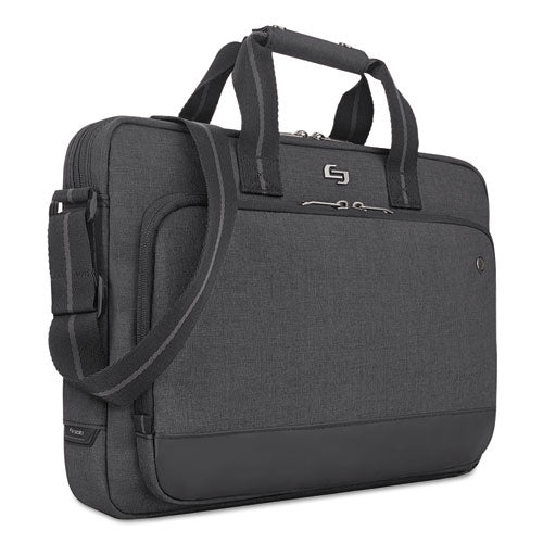 Urban Slimbrief, Fits Devices Up To 15.6", Polyester, 16" X 3" X 11.5", Gray.