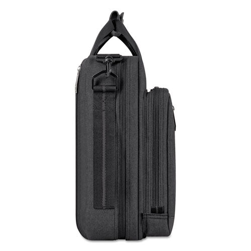 Urban Hybrid Briefcase, Fits Devices Up To 15.6", Polyester, 16.75" X 4" X 12", Gray.