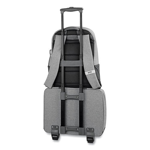 Re:start Underseat Rolling Case, 15.6”, 16 X 6 X 14, Light Gray.