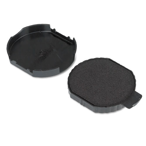 T5415 Professional Replacement Ink Pad For Trodat Custom Self-inking Stamps, 1.75" Diameter, Black.