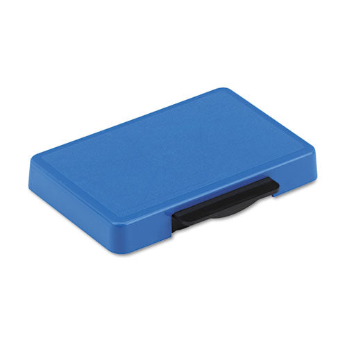 T5440 Professional Replacement Ink Pad For Trodat Custom Self-inking Stamps, 1.13" X 2", Blue.