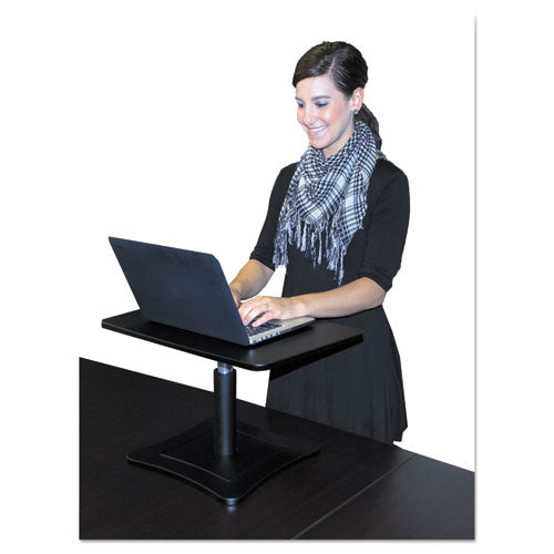 Dc230 Adjustable Laptop Stand, 21" X 13" X 12" To 15.75", Black, Supports 20 Lbs.