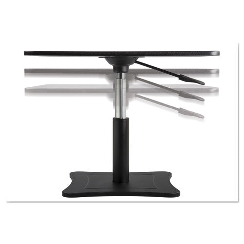 Dc230 Adjustable Laptop Stand, 21" X 13" X 12" To 15.75", Black, Supports 20 Lbs.