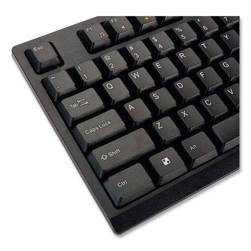 Wired Keyboard, Black.