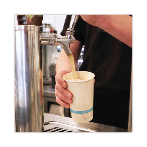 Notree Paper Cold Cups, 16 Oz, Natural, 1,000/carton.