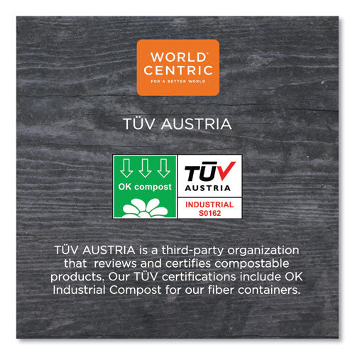 Fiber Bento Box Containers, 5-compartment, 11.8 X 9.4 X 2, Natural, Paper, 300/carton