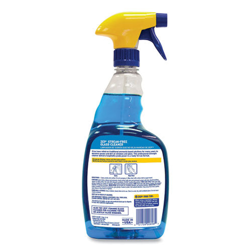Streak-free Glass Cleaner, Pleasant Scent, 32 Oz Spray Bottle, 12/carton.
