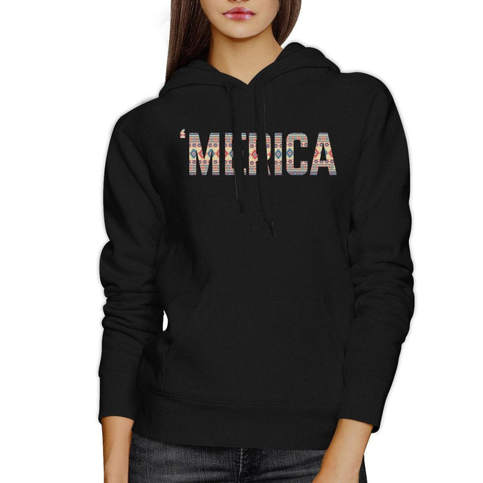 'Merica Unique Tribal Pattern Pullover Hoodie For 4th Of July