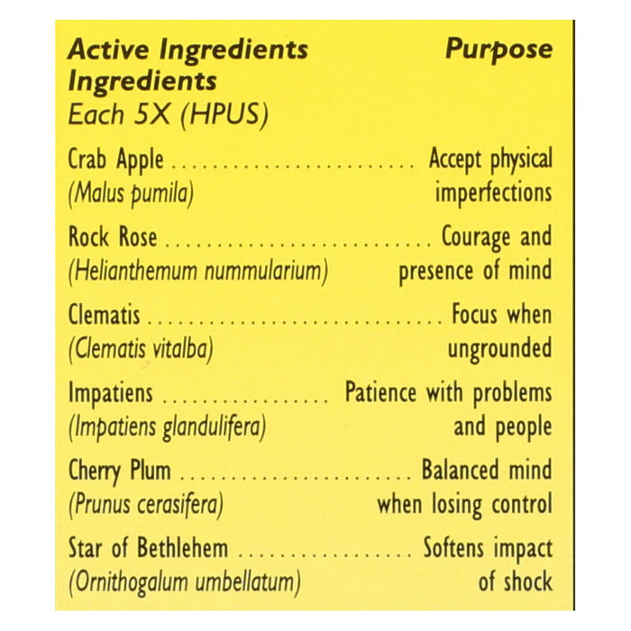 Bach Flower Remedies Rescue Cream - 1 Fl Oz.