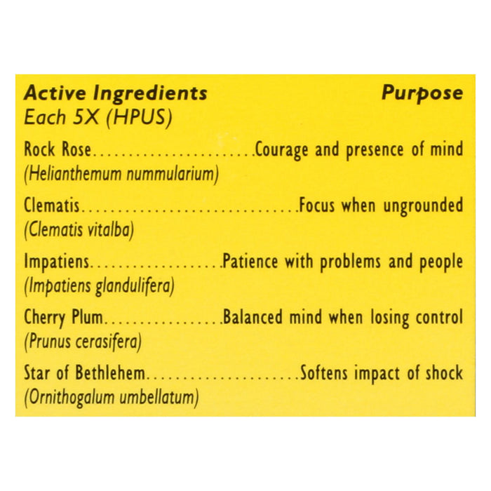 Bach Flower Remedies Essences Rescue Remedy Spray Original Flower - 0.7 Fl Oz.