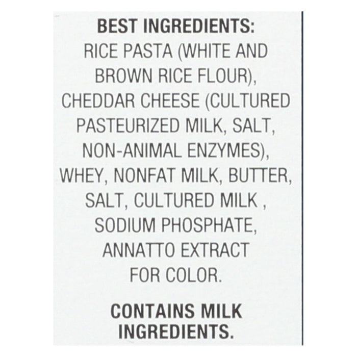 Annie's Homegrown Gluten Free Rice Pasta And Cheddar Mac And Cheese - Case Of 12 - 6 Oz