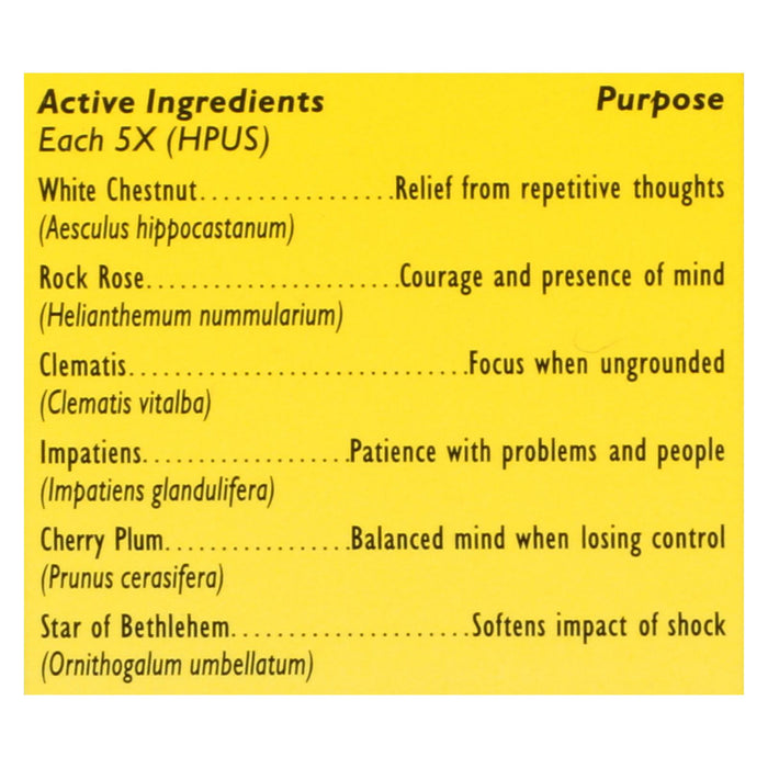 Bach Flower Remedies Rescue Sleep Natural Sleep Aid - 0.7 Fl Oz.