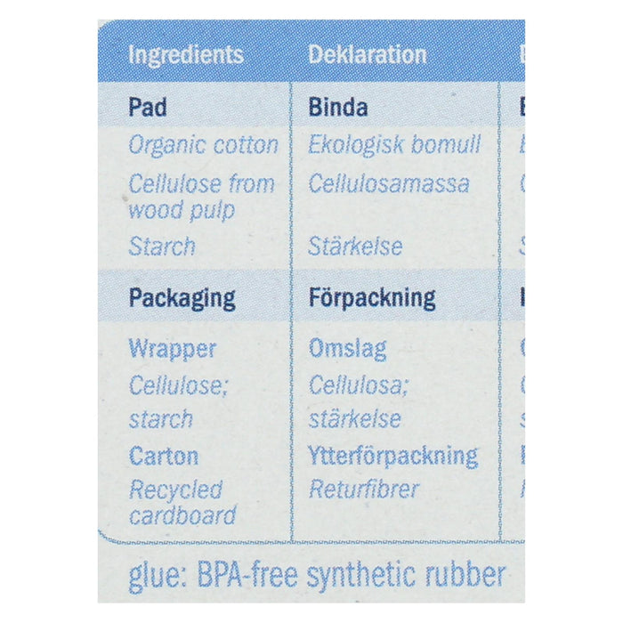 Natracare Natural Ultra Pads W/wings Regular W/organic Cotton Cover -  14 Pack.