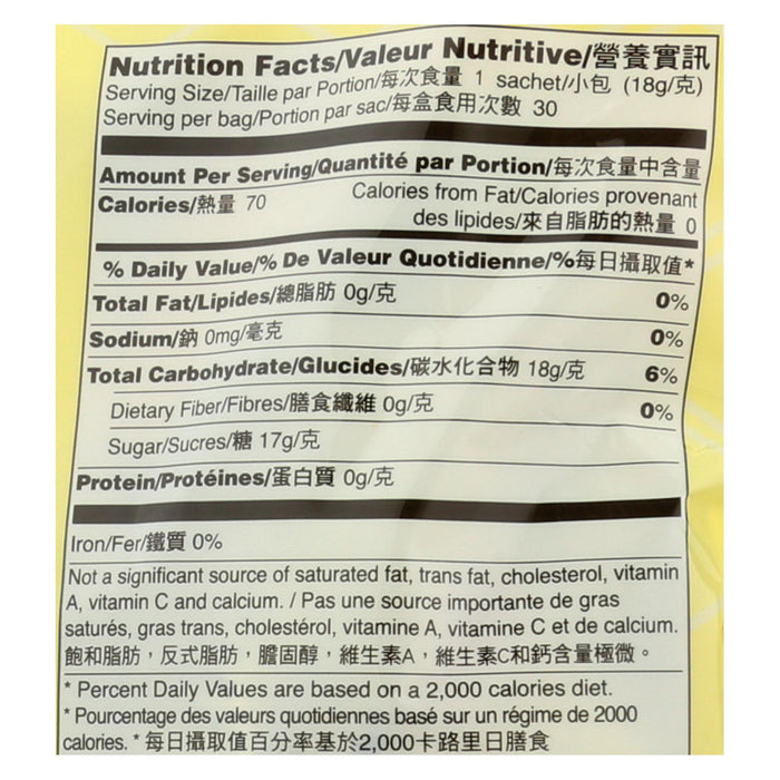 Prince Of Peace Ginger Honey Crystals - 30 Count.