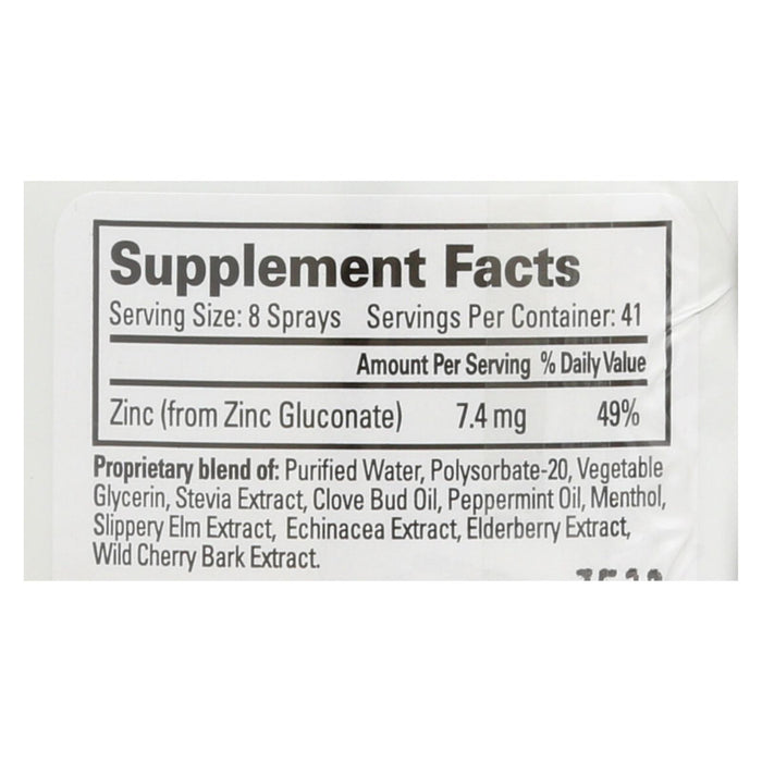 Quantum Research Thera Zinc Throat Spray - 2 Fl Oz.