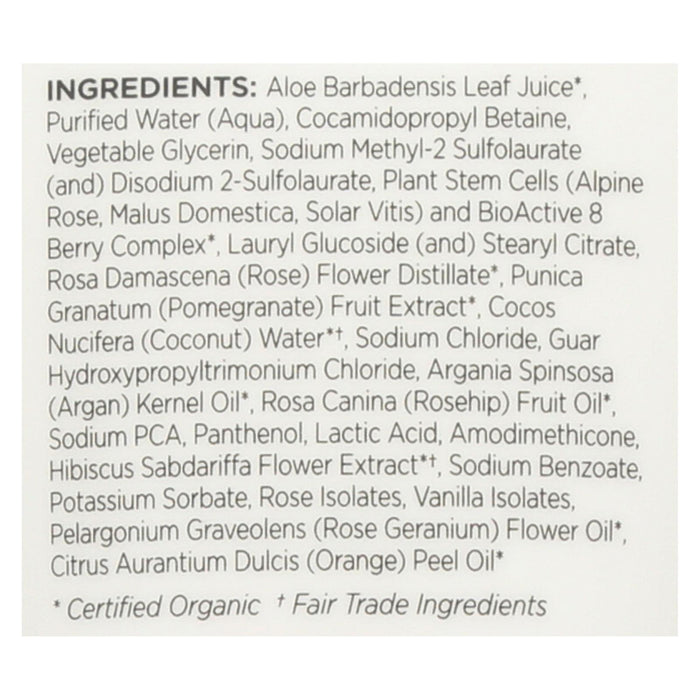 Andalou Naturals Soothing Shower Gel - 1000 Roses - 8.5 Oz.