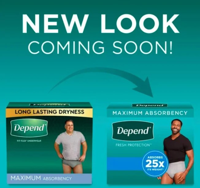 Depend Real Fit Maximum Protection for Men with Moderate to Heavy Incontinence  52 Count