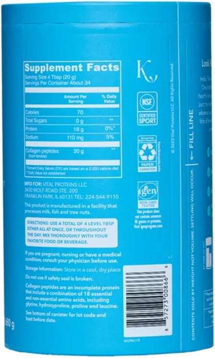 Vital Proteins Collagen Peptides, Unflavored (24 oz.)