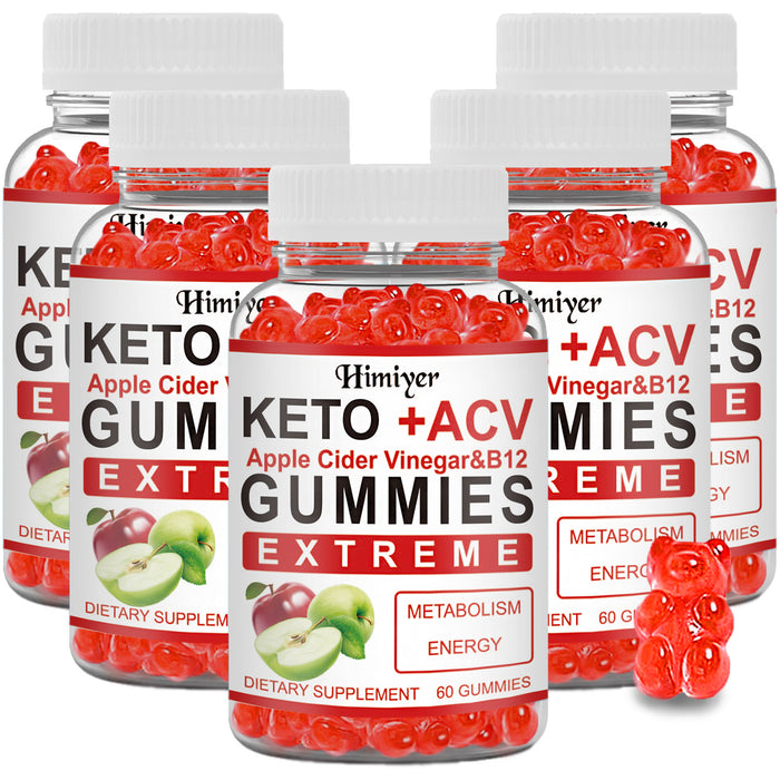 KETO +ACV Apple Cider Vinegar &B12 GUMMIES