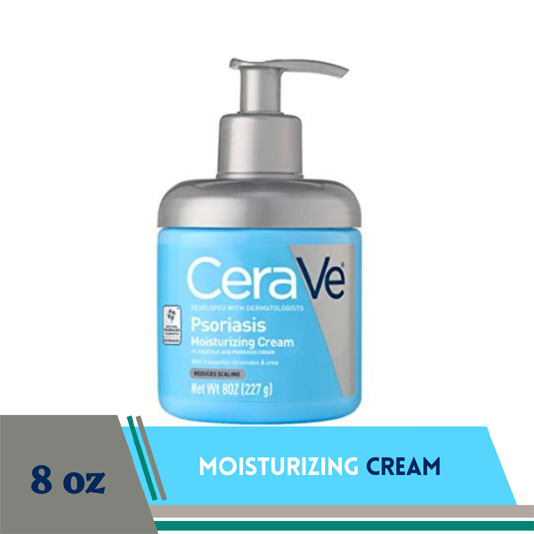 CeraVe Moisturizing Cream for Psoriasis Treatment With Salicylic