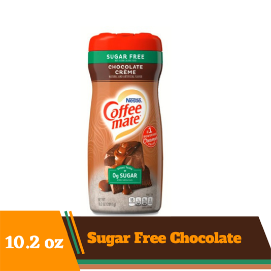 Sugar Free Chocolate Creme Powdered Creamer, 10.2 oz