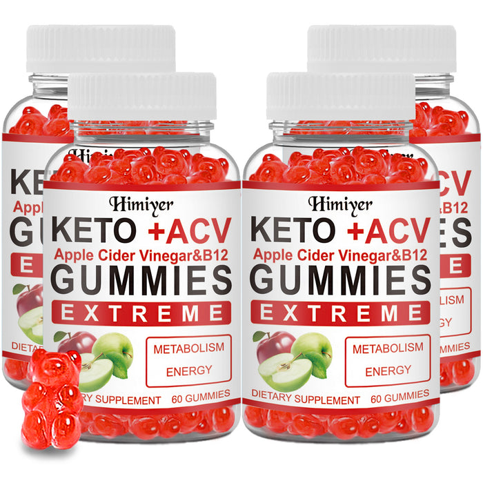 KETO +ACV Apple Cider Vinegar &B12 GUMMIES