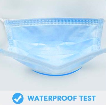 Three-ply General Use Face Mask, Blue, 50/box.