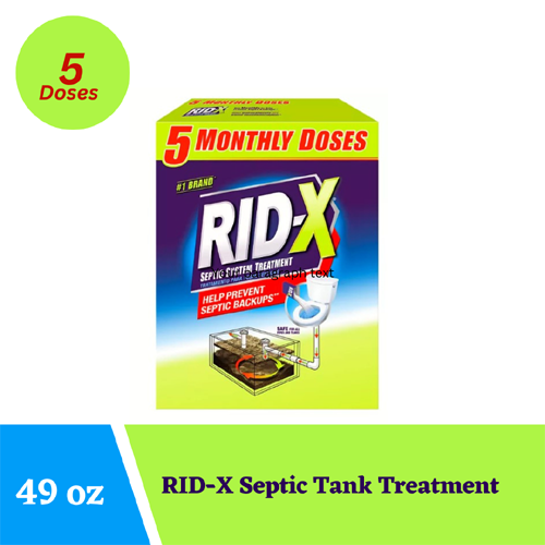 RIDX Septic Treatment, 5 Month Supply Of Powder, 49 oz. free shipping — Eclat Trade