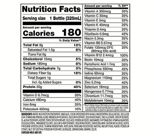 SlimFast High Protein Advanced Creamy Chocolate High Protein Ready to Drink Meal Replacement Shakes 11 fl. oz