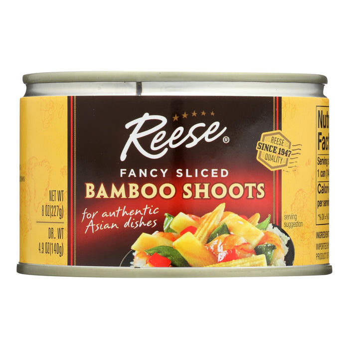 Reese Bamboo Shoots - Sliced - Case Of 24 - 8 Oz.
