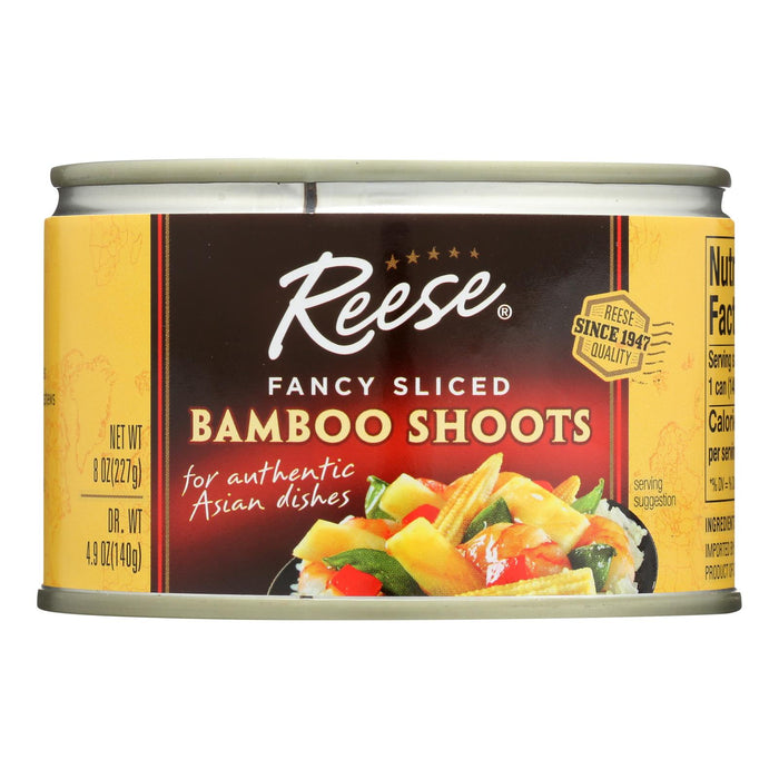 Reese Bamboo Shoots -Sliced - Case Of 24 - 8 Oz