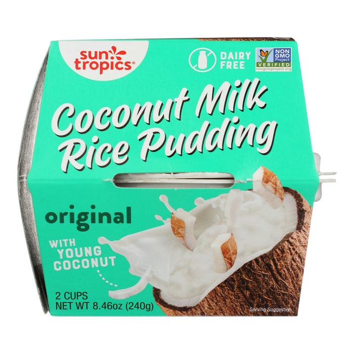 Sun Tropics Ready-to-eat Coconut Rice Pudding  - Case Of 6 - 8.46 Oz